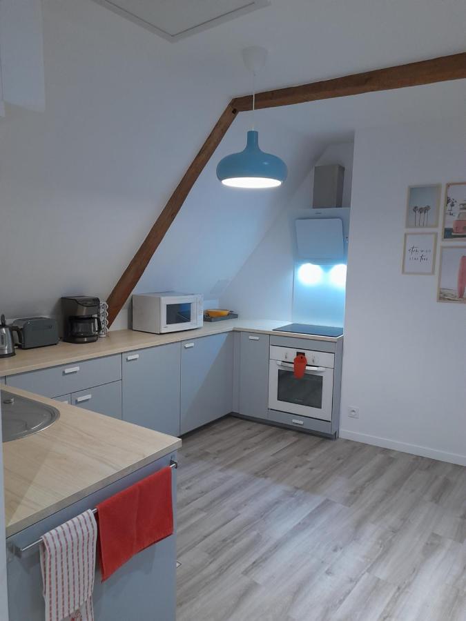 Appartement Dans Maison De 1789 Au Centre De Vitre Exteriör bild
